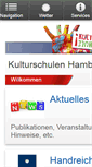 Mobile Screenshot of kulturschulen.hamburg.de