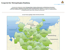 Tablet Screenshot of geodaten.metropolregion.hamburg.de