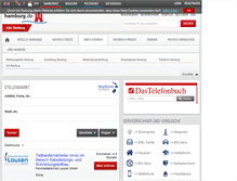 Tablet Screenshot of jobsuche.hamburg.de