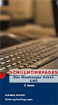 Mobile Screenshot of anne-frank-schule.hamburg.de