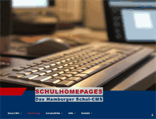 Tablet Screenshot of anne-frank-schule.hamburg.de
