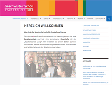 Tablet Screenshot of gsst.hamburg.de