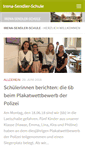 Mobile Screenshot of irena-sendler-schule.hamburg.de