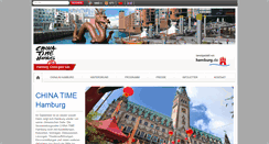 Desktop Screenshot of chinatime.hamburg.de