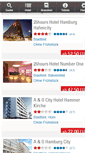 Mobile Screenshot of hotelbuchung.hamburg.de
