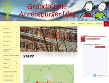 Tablet Screenshot of ahrensburgerweg.hamburg.de