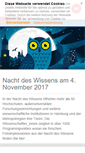 Mobile Screenshot of nachtdeswissens.hamburg.de